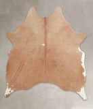 Beige Cowhide Rug #A25815