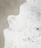 Salt and Pepper Black Cowhide Rug #A25817