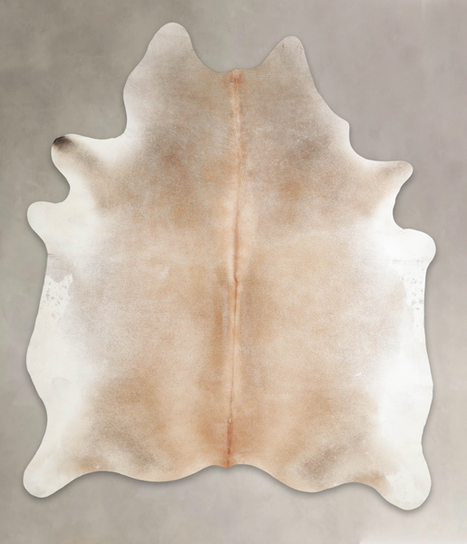 Grey with Beige Cowhide Rug #A25836