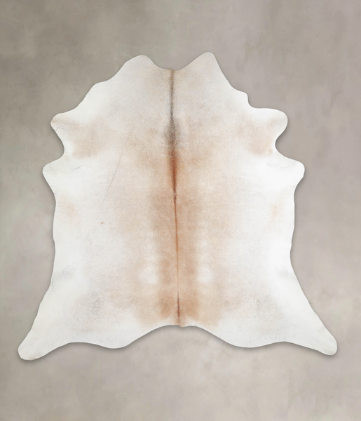 Grey with Beige Cowhide Rug #A25898