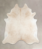 Beige Cowhide Rug #A25902