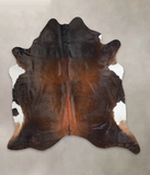 Chocolate Cowhide Rug #A25958