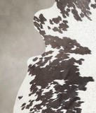 Chocolate and White Cowhide Rug #A26032