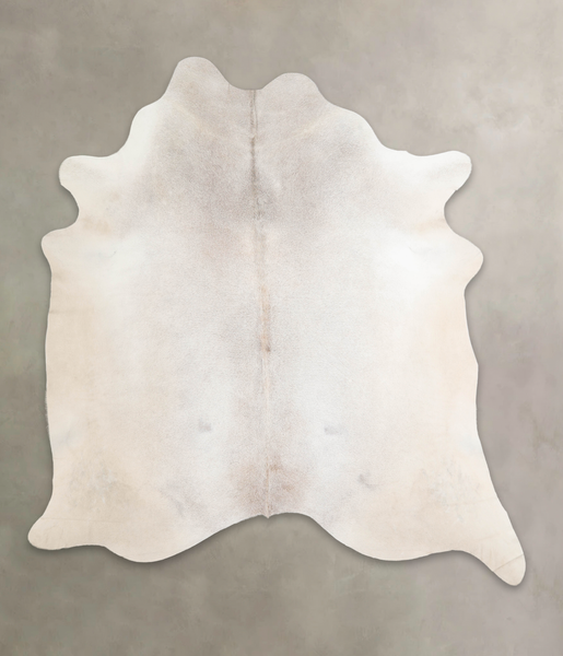 Grey with Beige Cowhide Rug #A26047