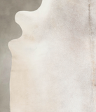 Grey with Beige Cowhide Rug #A26047