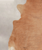 Solid Brown Cowhide Rug #A26051