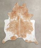 Beige and White Cowhide Rug #A26083
