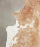 Beige and White Cowhide Rug #A26083