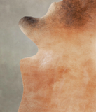 Solid Brown Cowhide Rug #A26095