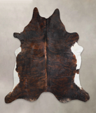 Dark Brindle Cowhide Rug #A26127