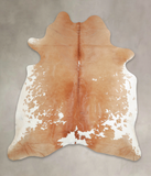 Beige and White Cowhide Rug #A26150