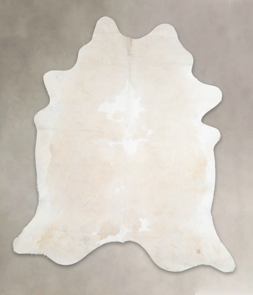 Beige and White Cowhide Rug #A26164
