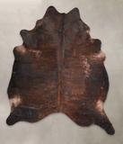 Dark Brindle Cowhide Rug #A26186