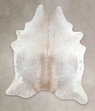 Grey with Beige Cowhide Rug #A26199