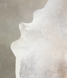 Grey with Beige Cowhide Rug #A26199