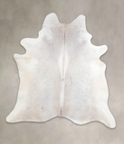 Grey with Beige Cowhide Rug #A26201