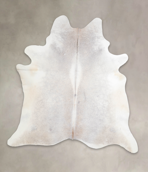 Grey with Beige Cowhide Rug #A26201