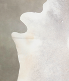 Grey with Beige Cowhide Rug #A26201