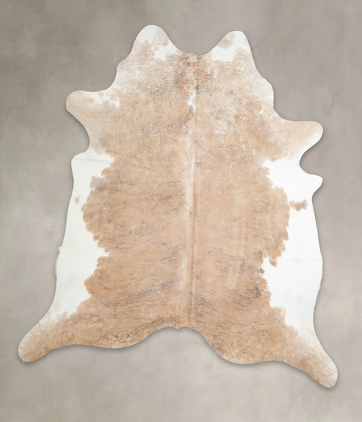Beige and White Cowhide Rug #A26266