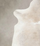 Grey with Beige Cowhide Rug #A26276