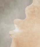 Beige Cowhide Rug #A26308
