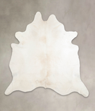 Ivory with Beige Cowhide Rug #A26345