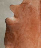 Solid Brown Cowhide Rug #A26346