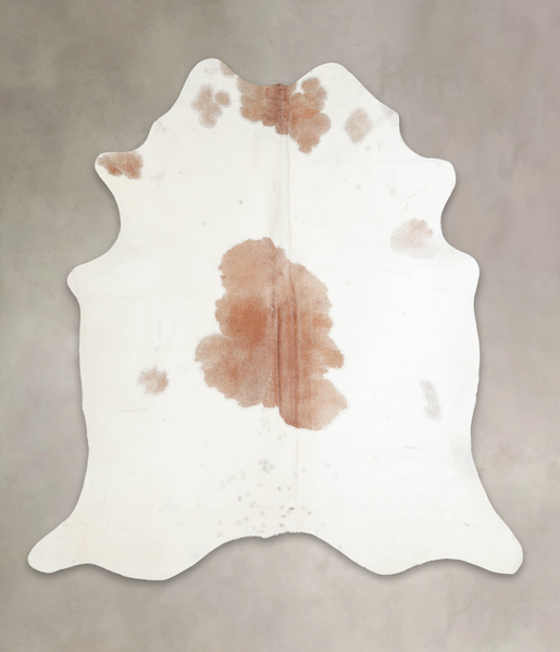Brown and White Cowhide Rug #A26390