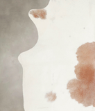 Brown and White Cowhide Rug #A26390