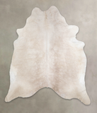 Ivory with Beige Cowhide Rug #A26505