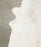 Grey with Beige Cowhide Rug #A26597