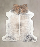 Grey Brindle Cowhide Rug #A26936