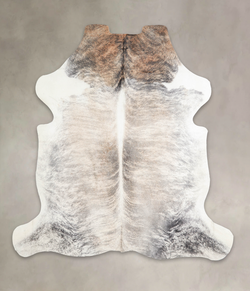 Grey Brindle Cowhide Rug #A26936