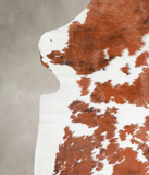 Brown and White Cowhide Rug #A26963