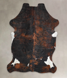 Tricolor Cowhide Rug #A26969