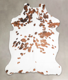 Brown and White Cowhide Rug #A26998