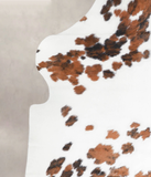 Brown and White Cowhide Rug #A26998