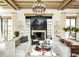 Tricolor Large European Cowhide Rug 6'6"H x 5'8"W #A27005 by Hudson Hides