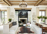 Chocolate XX-Large European Cowhide Rug 7'8"H x 6'11"W #A27009 by Hudson Hides