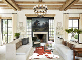 Brown and White Cowhide Rug #A27014