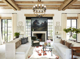 Brown and White Cowhide Rug #A27062