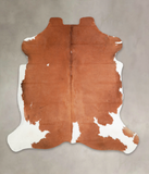 Brown and White Cowhide Rug #A27066