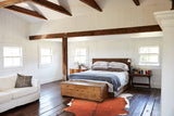 Brown and White Cowhide Rug #A27066