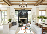 Brown and White Cowhide Rug #A27067