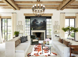 Brown and White Cowhide Rug #A27077