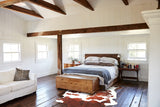 Brown and White Cowhide Rug #A27077