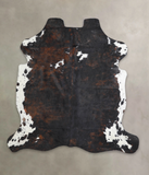 Tricolor Cowhide Rug #A27079