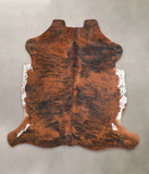 Medium Brindle Cowhide Rug #A27080