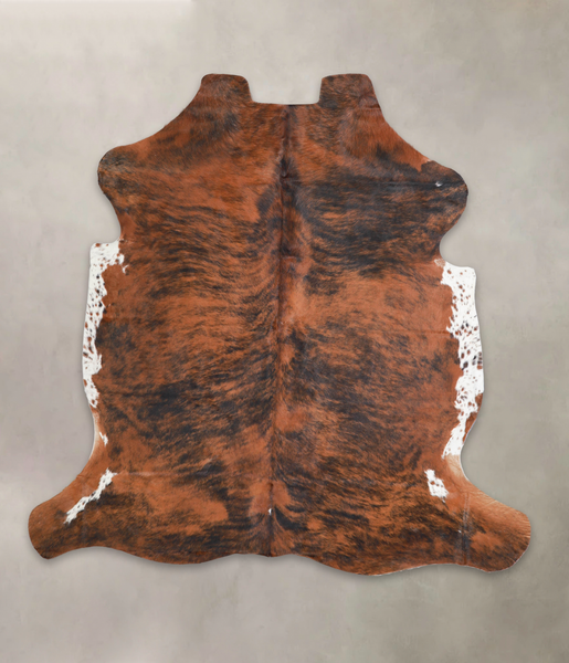 Medium Brindle Cowhide Rug #A27080