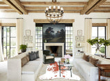 Brown and White Cowhide Rug #A27085